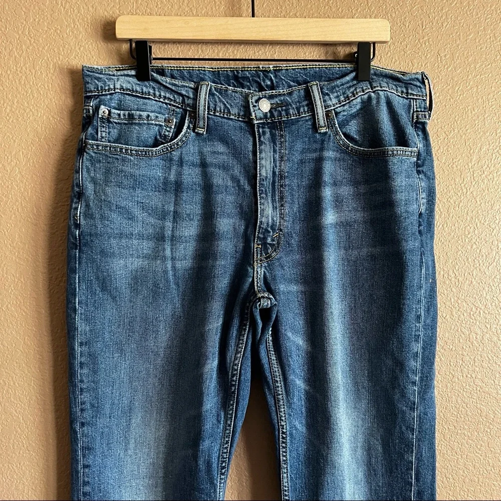 Levi’s 514 Straight Fit Jeans W36 L32 - Picture 3 of 12